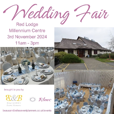 Red Lodge Millennium Centre (RLMC) Wedding Fair
