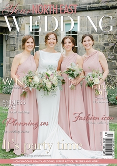 Cover of the March/April 2022 issue of Your North East Wedding magazine