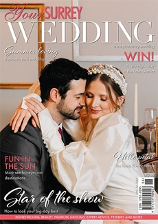 Cover of Your Surrey Wedding, June/July 2022 issue