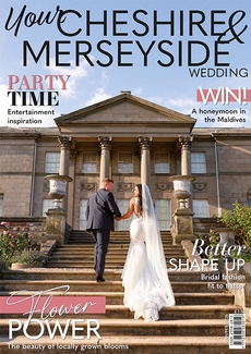 Cover of the January/February 2026 issue of Your Cheshire & Merseyside Wedding magazine