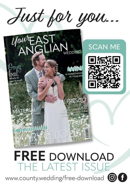 View a flyer to promote Your East Anglian Wedding magazine