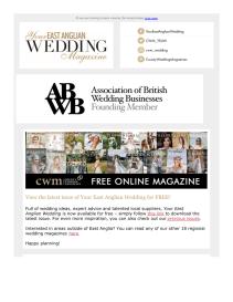 Your East Anglian Wedding magazine - November 2021 newsletter