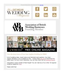 Your East Anglian Wedding magazine - October 2022 newsletter