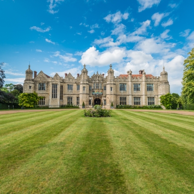 Manor house, Stately homes: Hengrave Hall, Suffolk