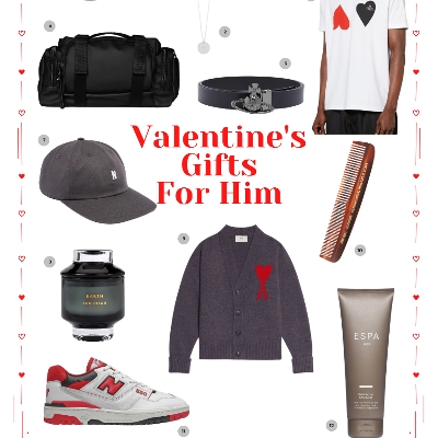 Spoil him this Valentine's Day with gifts from Coggles