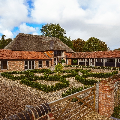 The Woodyard at Worstead Estate is surrounded by 300 acres of historic parkland