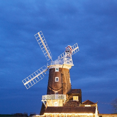 Cley windmill is a local landmark on the North Norfolk coast