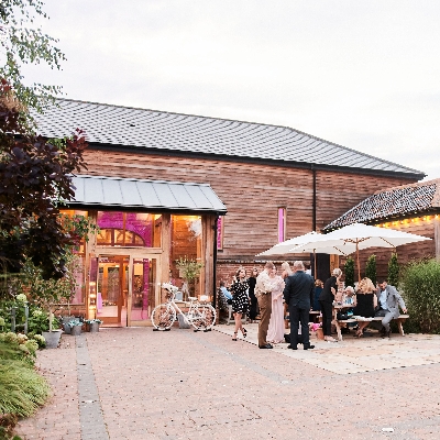 The High Barn at Bressingham Hall is a breathtaking space that's perfect for weddings
