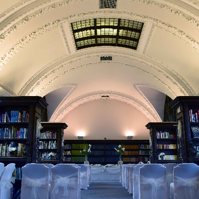 Wedding News: Ipswich County Library is located inside a Grade II-listed building