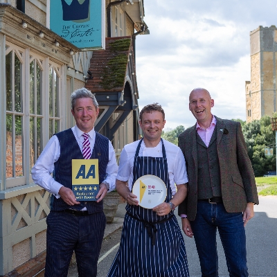 The Crown and Castle has received two AA awards