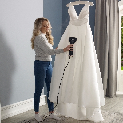 Wedding News: Propress launches the MINI Clothes Steamer - perfecting for wedding dresses!