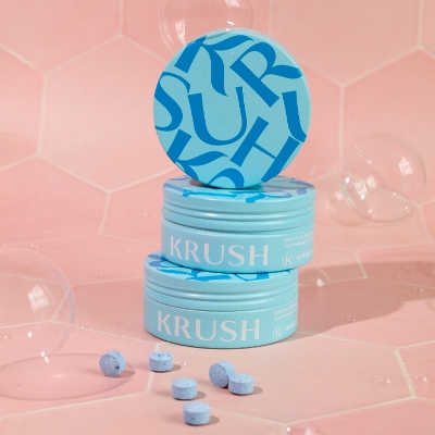 Clinically effective oral care, for whiter, glossier, healthier teeth with Krush