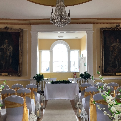 Huntingdon Town Hall is a beautifully restored Grade II*-listed wedding venue