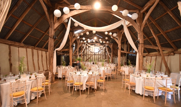 Cosy up for a romantic winter barn wedding in Suffolk: Image 1b