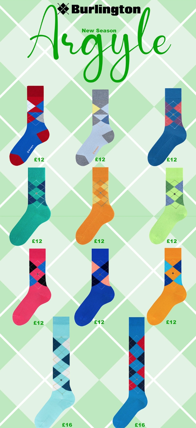 Burlington has released a new sock collection: Image 1