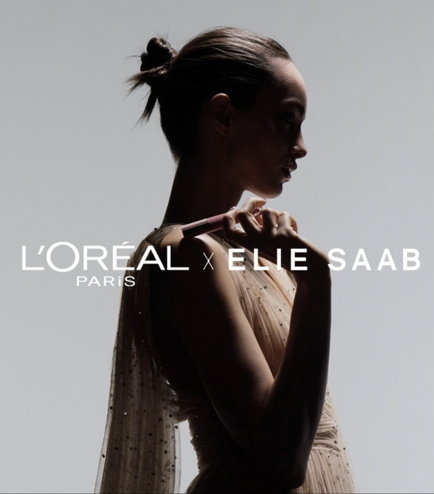 Lume Grothe for L'Oreal x Elie Saab