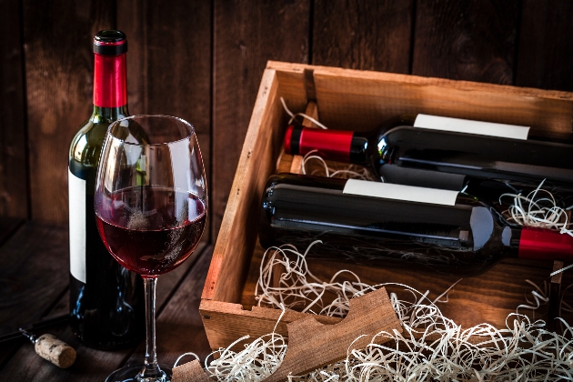 gift hamper of wine